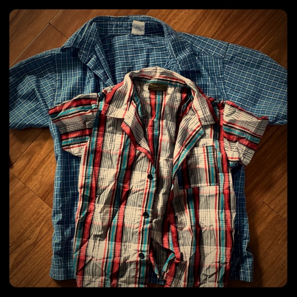 Boys button up shirt